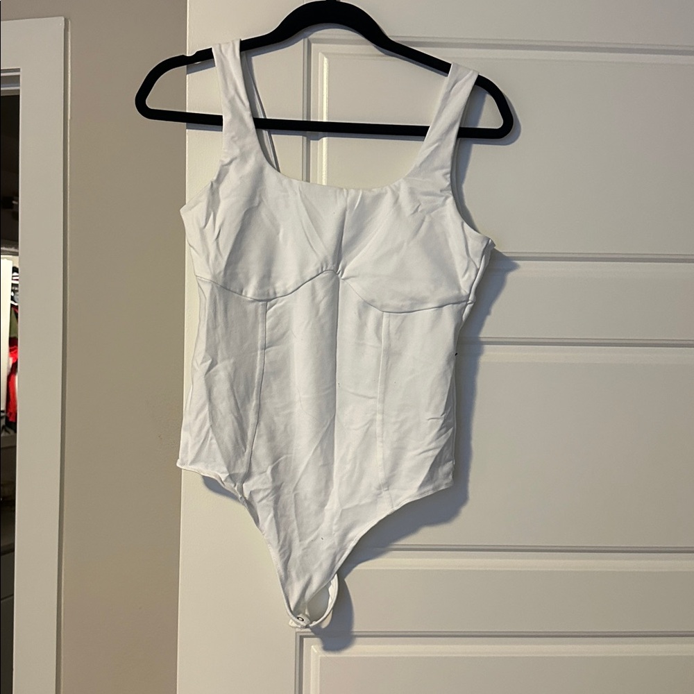 Abercrombie & Fitch White Bodysuit